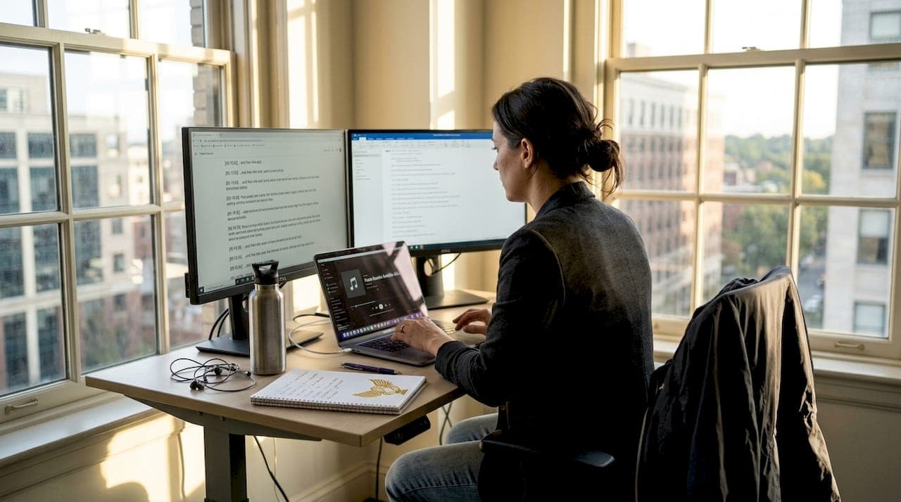 Audio transcription for professional efficiency in 2026